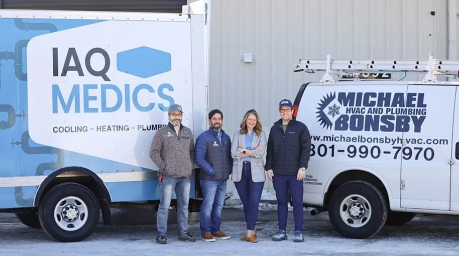 Michael Bonsby HVAC & Plumbing Welcomes IAQ Medics to the Family